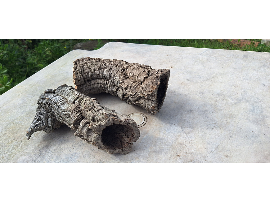 2x Cork Tubes - (20x7x7cm) 4