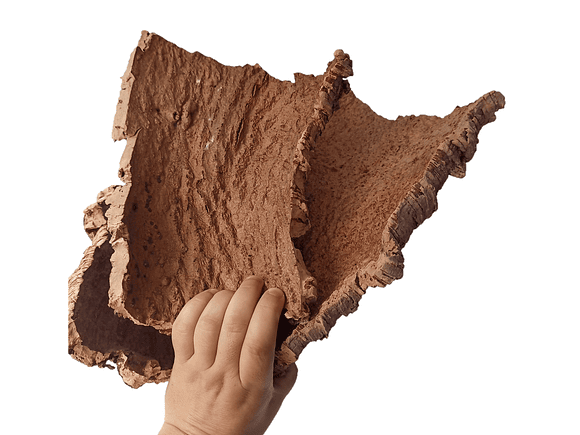 2x Medium-Sized Virgin Cork Sheets: (25x20x7cm) 4