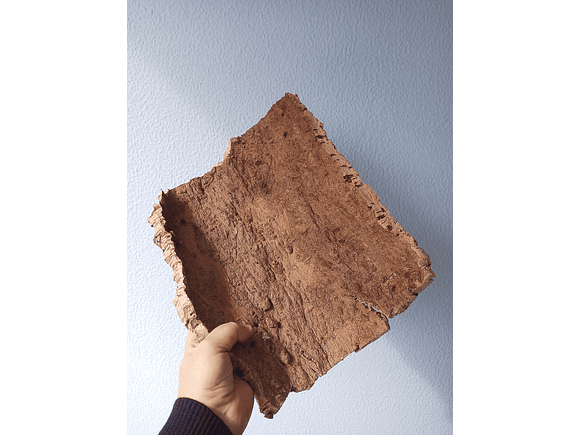 2x Medium-Sized Virgin Cork Sheets: (25x20x7cm) 6