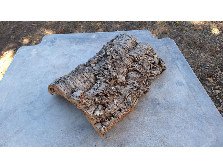 1x Medium-sized virgin cork board: (25x20x5cm) 5