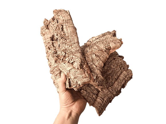 3x Small Sheets of Virgin Cork (25x15x5cm) 3