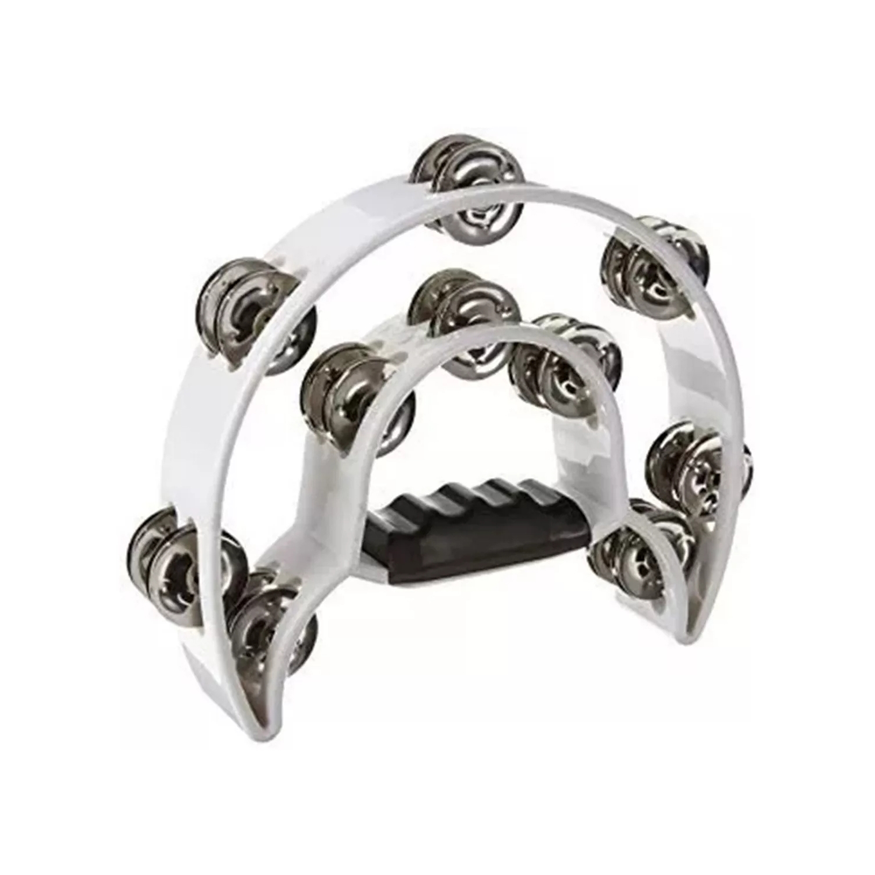 PANDERETA EP DE DOBLE CHAPA MEDIA LUNA IMPORTADO 1