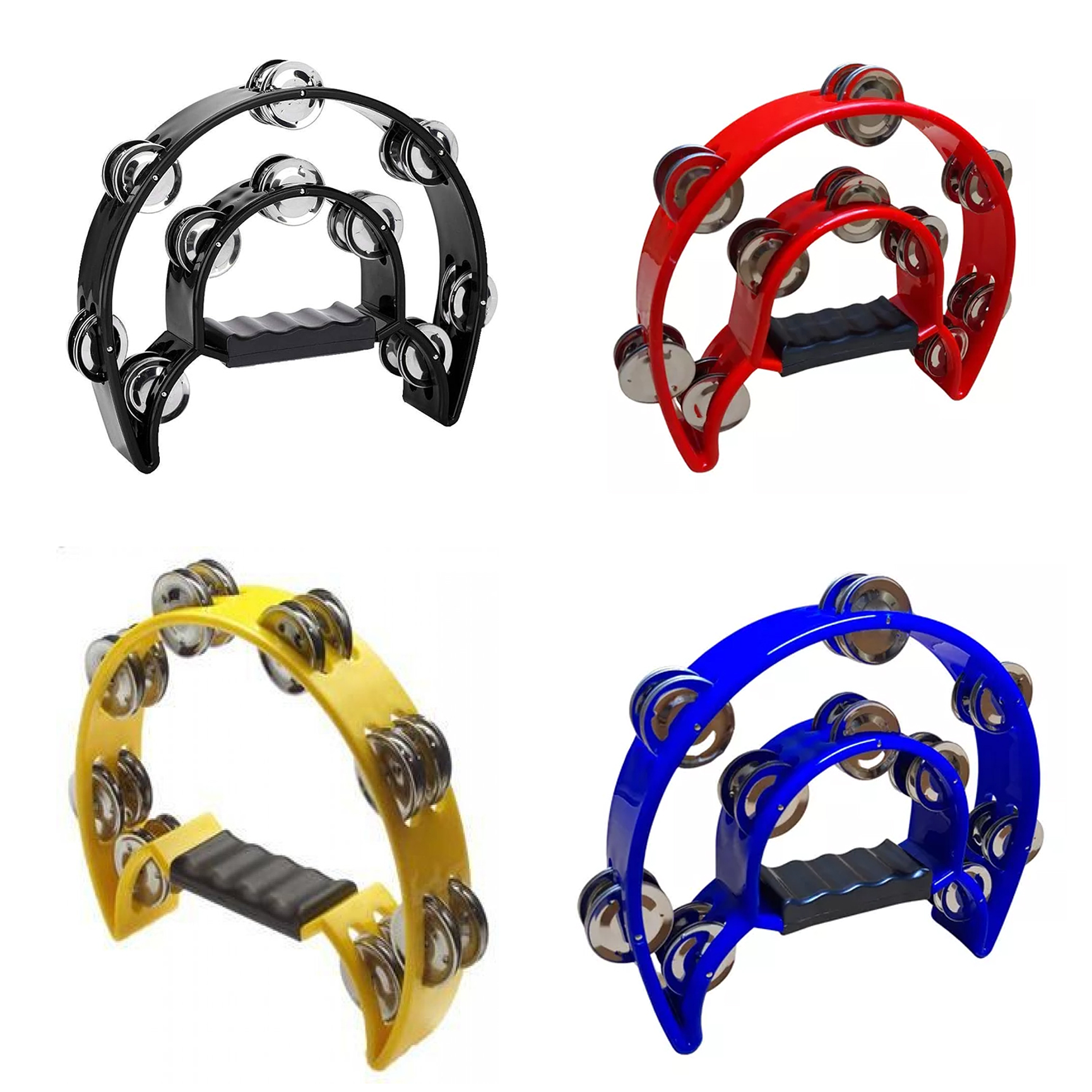 PANDERETA EP DE DOBLE CHAPA MEDIA LUNA IMPORTADO 2