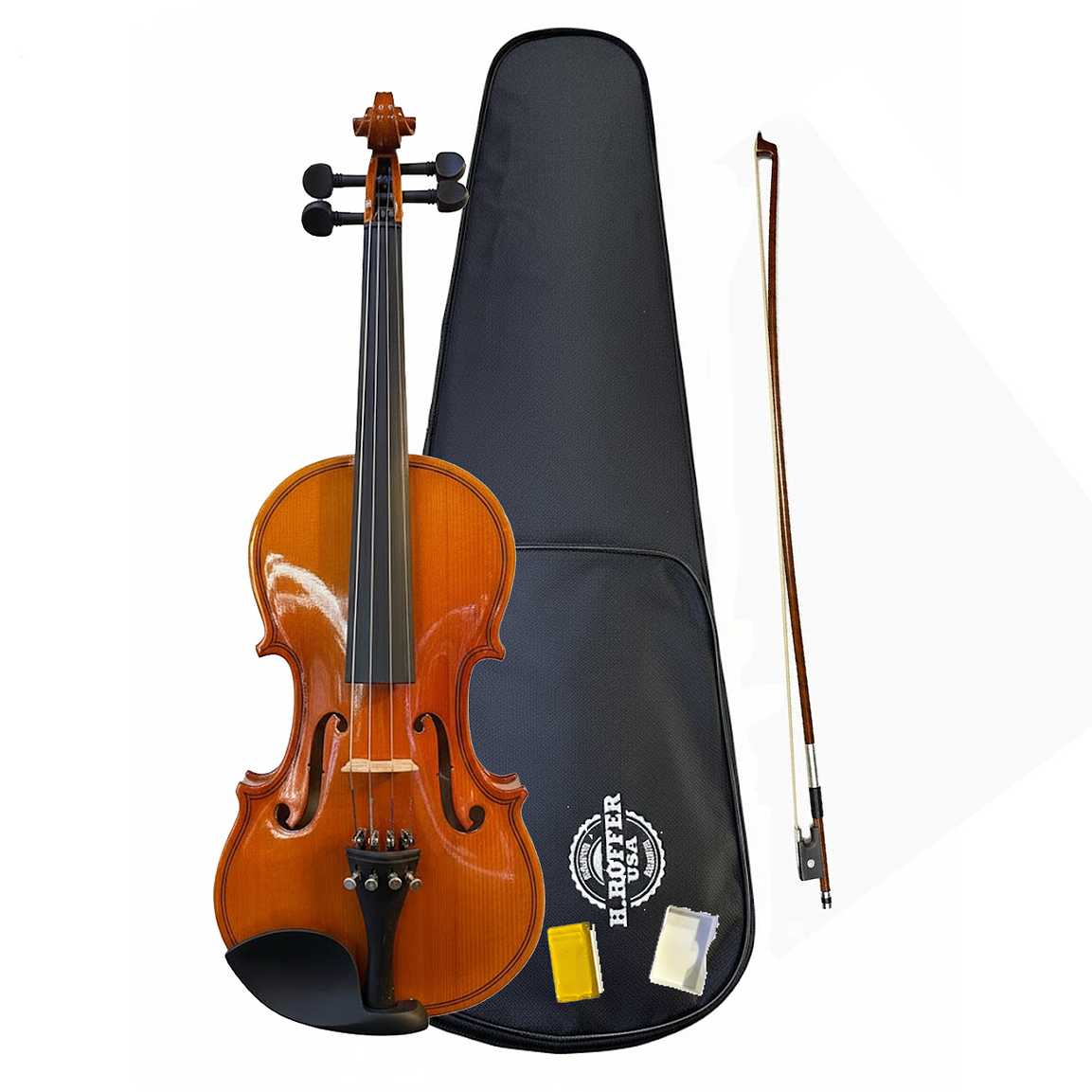 Violin 3 4 de Madera Solida con Estuche – Hoffer USAV002B Alta Calidad 4