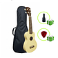 UKELELE SOPRANO COLOR NATURAL CON FUNDA - MARCA TITAN - Miniatura 2