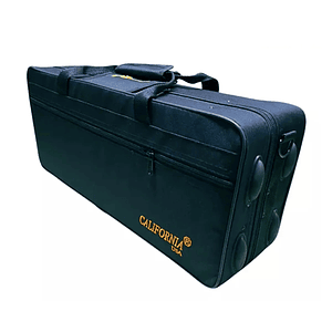 TROMPETA DORADA TRICOLOR CALIFORNIA ORIGINAL AFINADA Y CALIBRADA 2 PUENTES