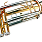TROMPETA DORADA TRICOLOR CALIFORNIA ORIGINAL AFINADA Y CALIBRADA 2 PUENTES - Miniatura 2