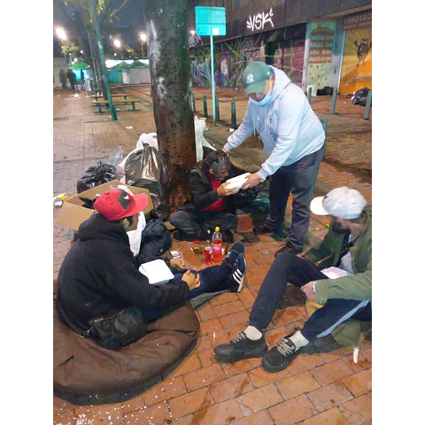 Alimento Habitante en condición de Calle