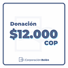 Donación $12.000 COP