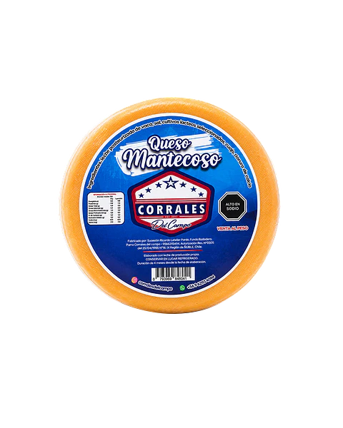 Queso Mantecoso 900 g - Corrales del Campo