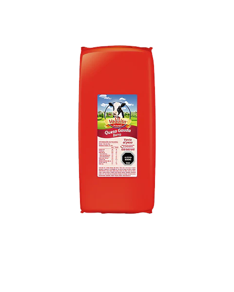 Queso Gouda Barra 3,4 kg - La Vaquita