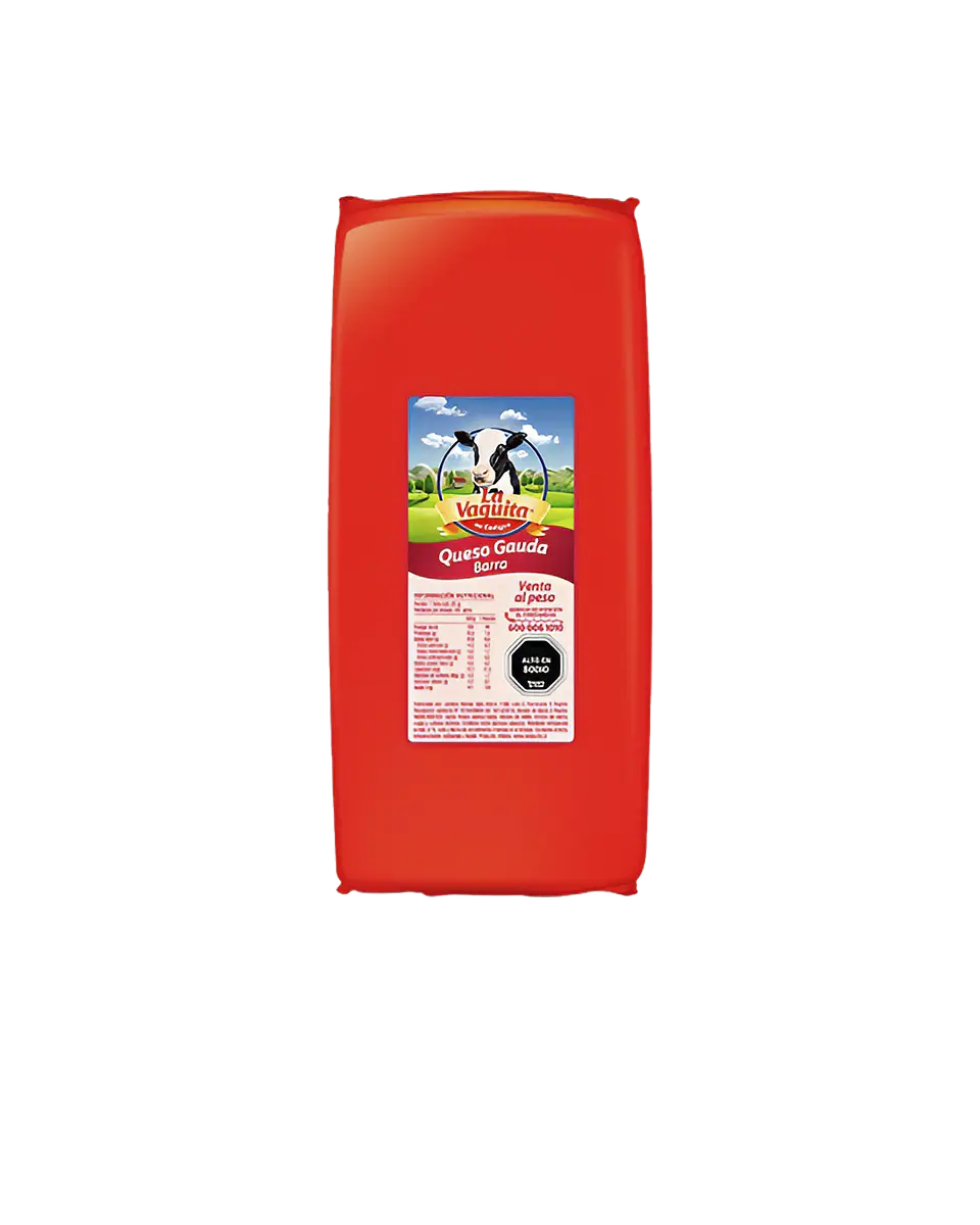 Queso Gouda Barra 3,4 kg - La Vaquita 1