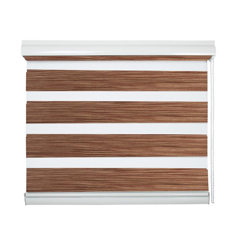 Cortina Roller Duo 090x240 Madera