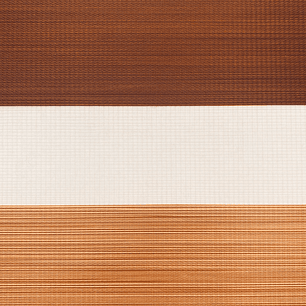 Roller Duo Bicolor Madera/Chocolate