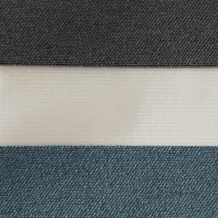 Roller Duo Blackout Bicolor Azul 1