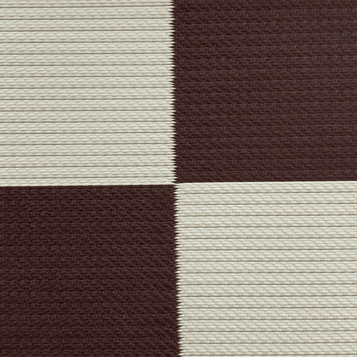 Roller Duo Blackout Bicolor Rectangular Beige/Café 1