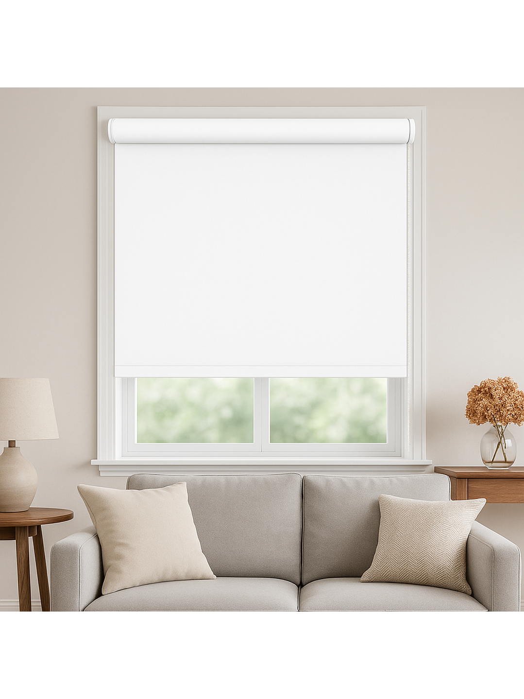 Cortina Roller Blackout Lisa Blanca 120X200 4