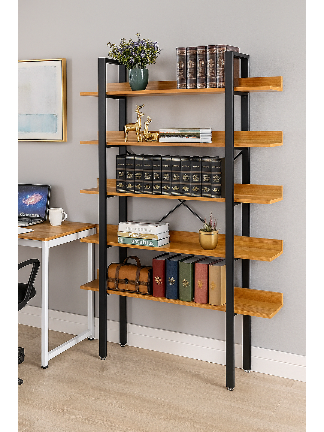 Repisa Biblioteca Stell Catar. 1