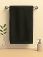 Toalla Negra Microfibra 070x130 - Miniatura 2
