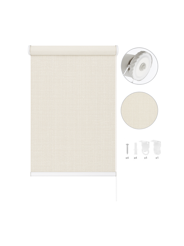 Cortina Roller Blackout Beige 080x200 6