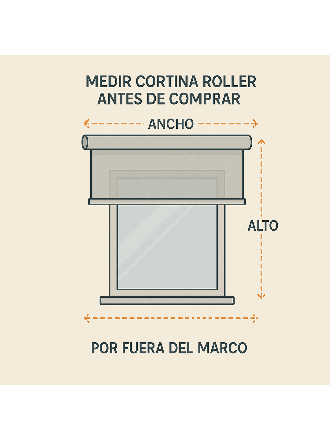 Cortina Roller Blackout Gris Jaspeada 120X200 5