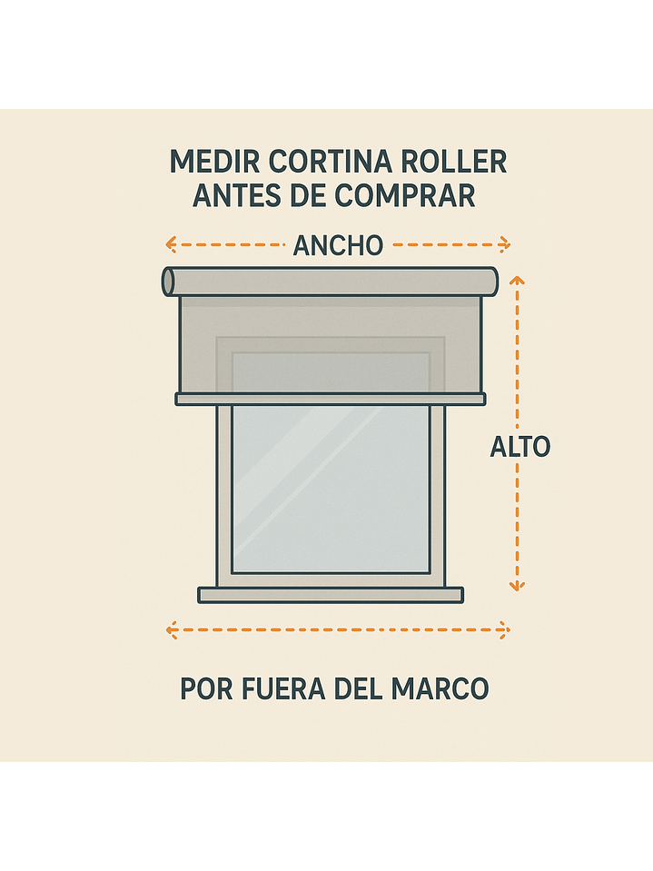 Cortina Roller Blackout Gris Jaspeada 120X200 5