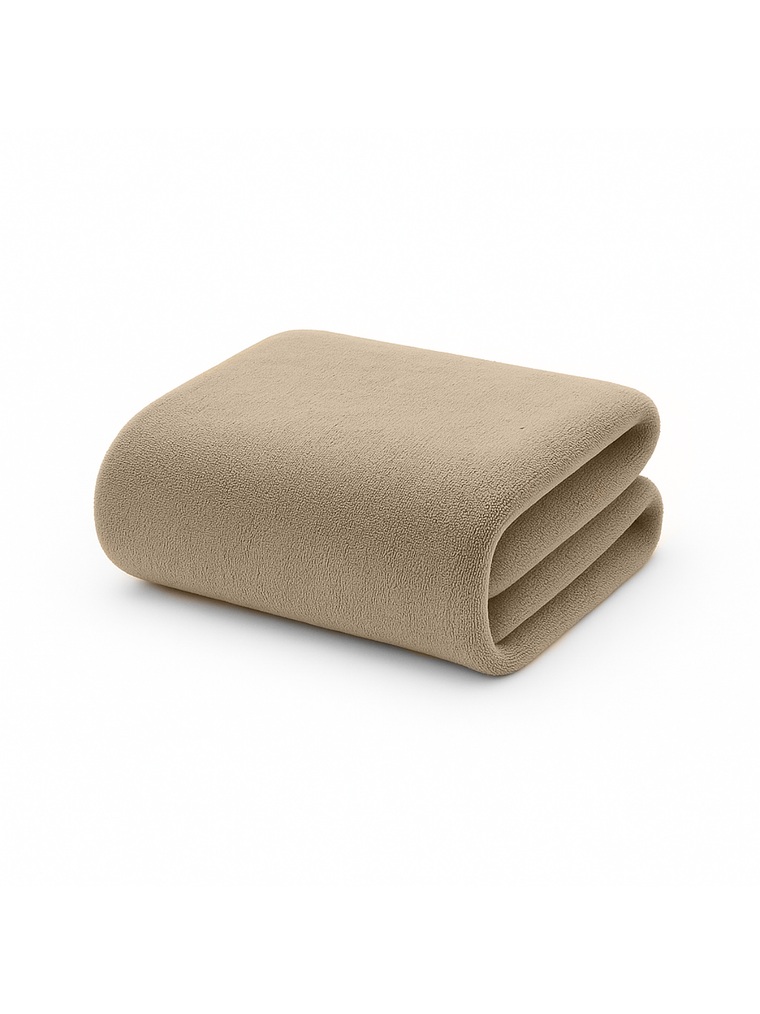 Toalla Taupe Microfibra 100x140 5