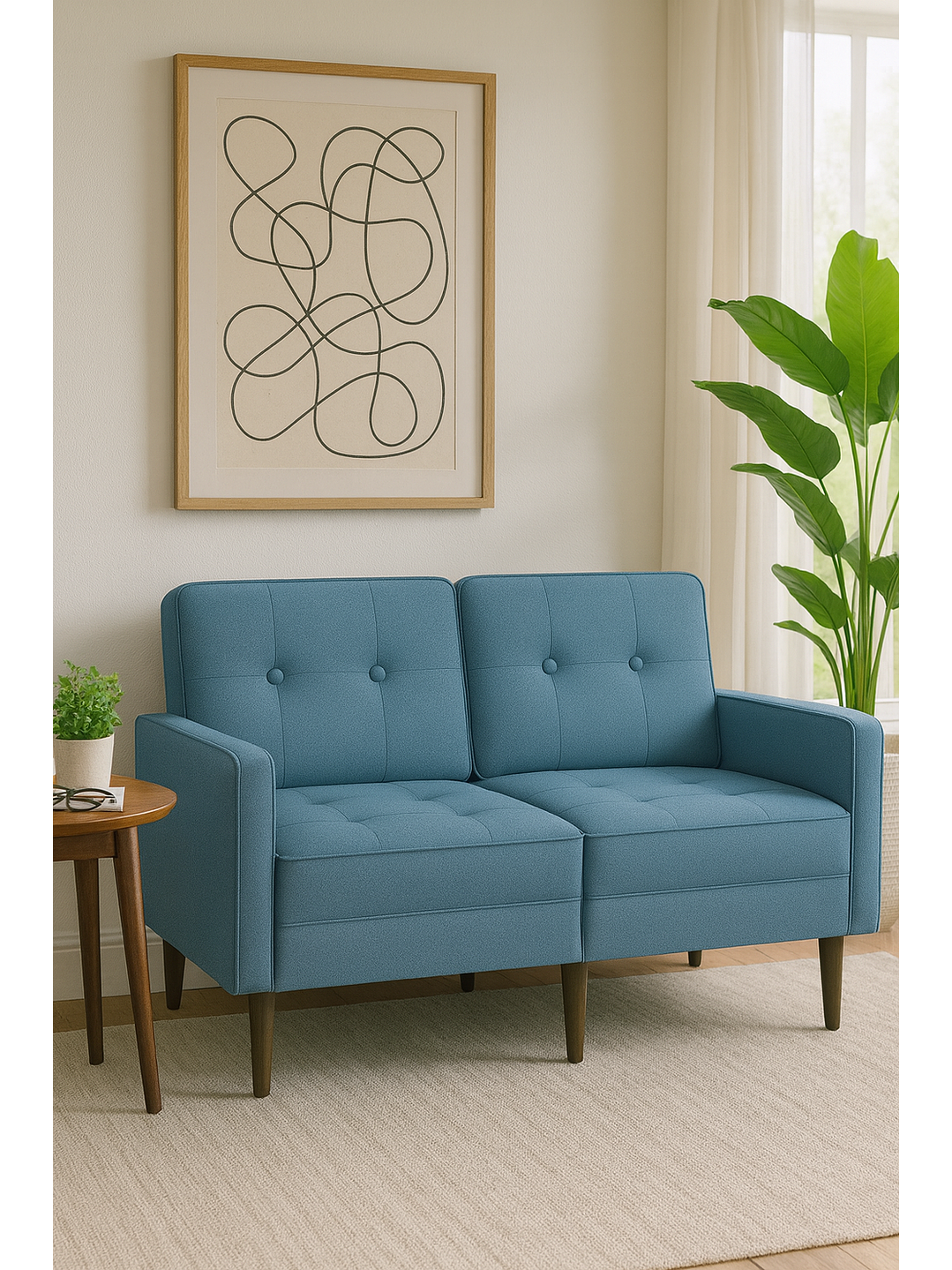 Sofa de Lino Atenas 1