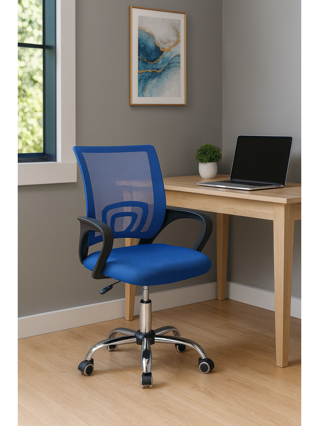 Silla de Oficina Dallas Azul 1