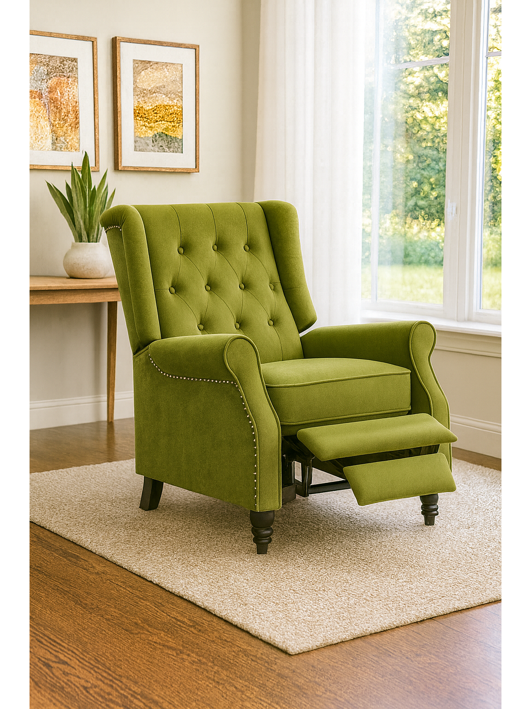 Berger Sillon Reclinable Santorini Verde 1