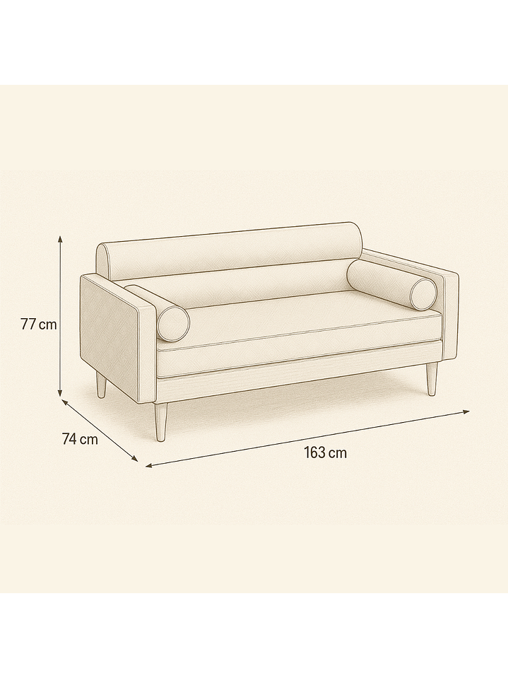 Sofa de Lino Amsterdam 6