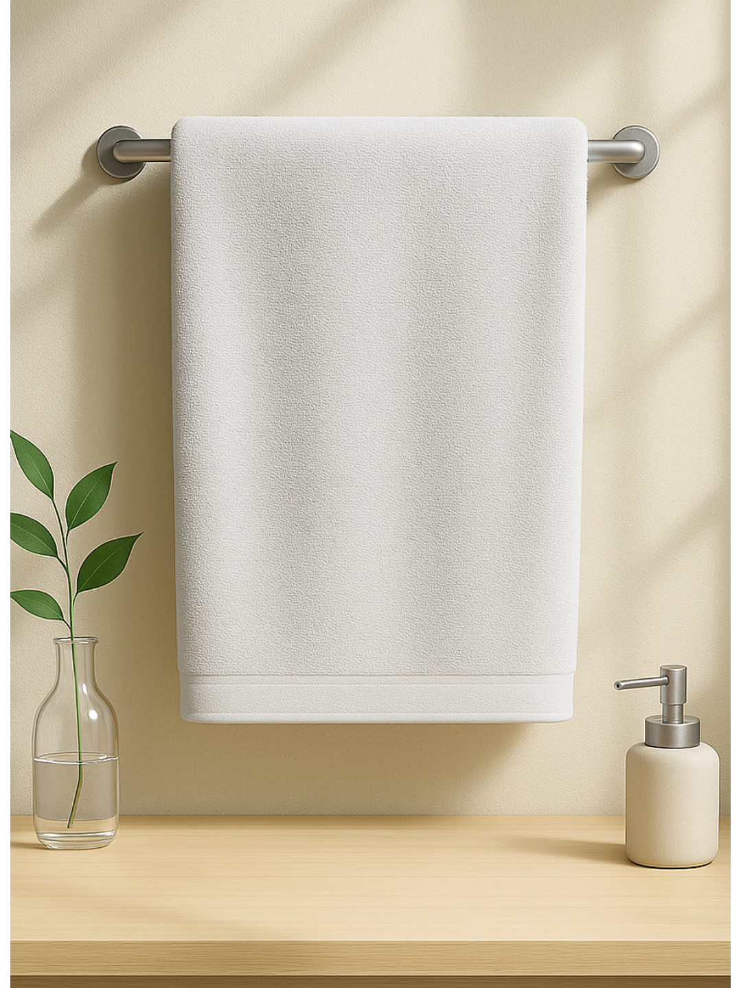 Toalla Gris Microfibra 100x140 2