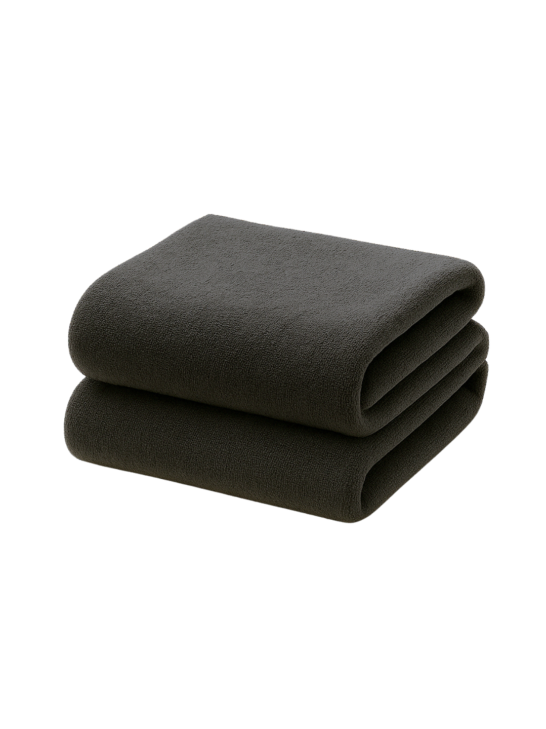 Pack 2 Toalla Negra Microfibra 100x140 5