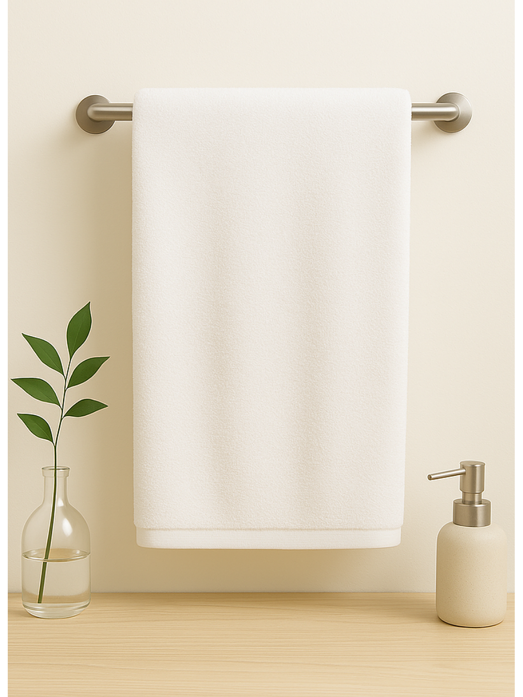 Toalla Blanca Microfibra 100x140 2