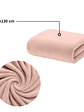 Toalla Rosa Microfibra 070x130 - Miniatura 4