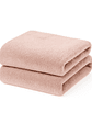 Pack 2 Toallas Rosa Microfibra 070x130 - Miniatura 5
