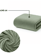 Toalla Verde Microfibra 100x140 - Miniatura 4
