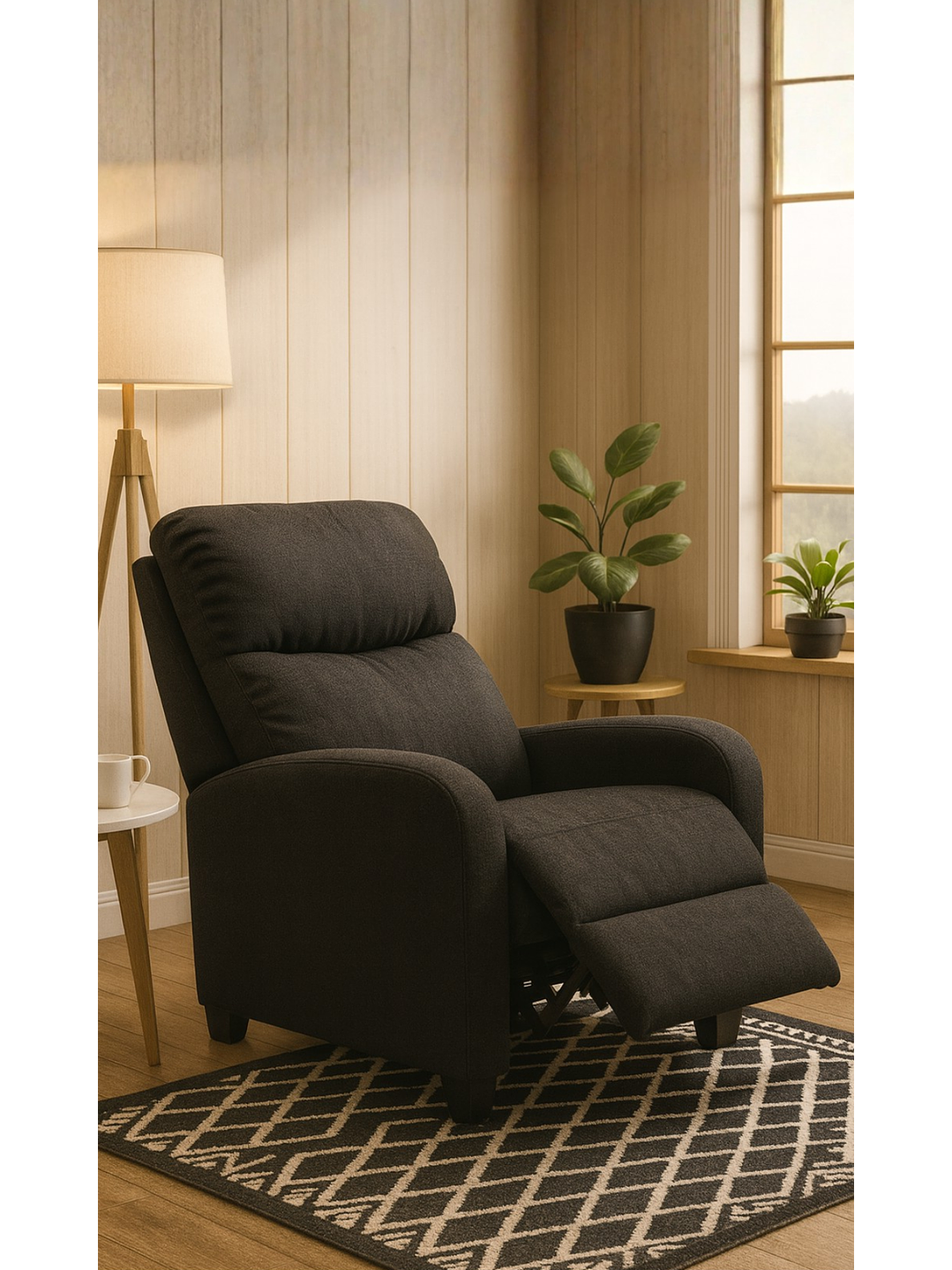Sillon Reclinable Berger Holanda Negro 1