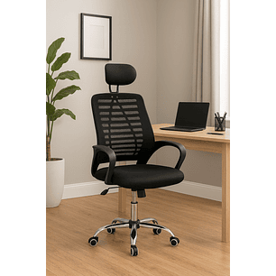 Silla Oficina O Escritorio Respaldo Ergonómico Cabecera Milan