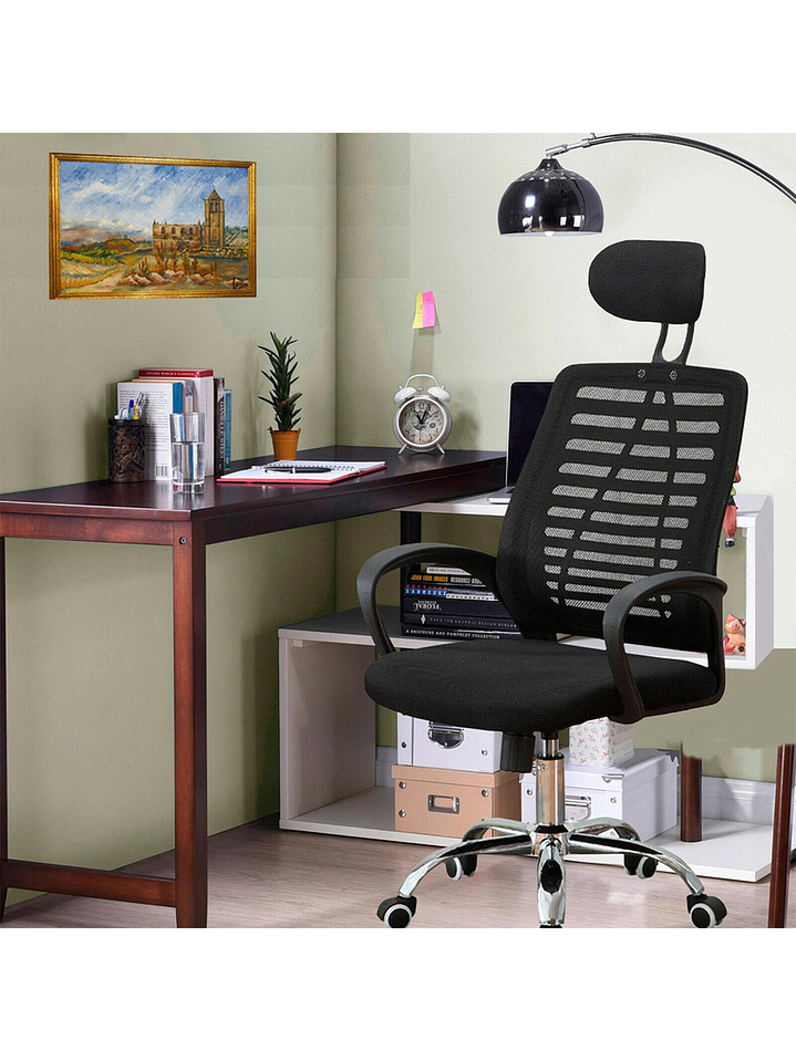 Silla Oficina O Escritorio Respaldo Ergonómico Cabecera Milan 7