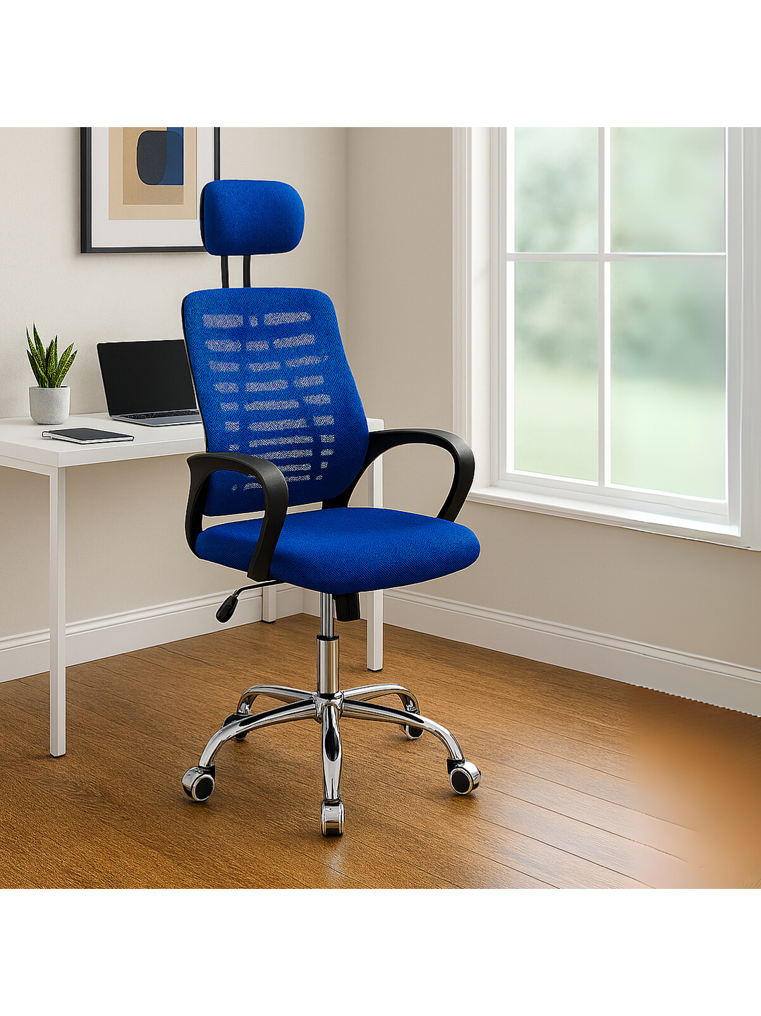 Silla Ejecutiva Milan Azul 6