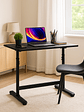 Escritorio con Altura Ajustable 120x60x63-86cm Funcional Toledo Negro - Miniatura 6