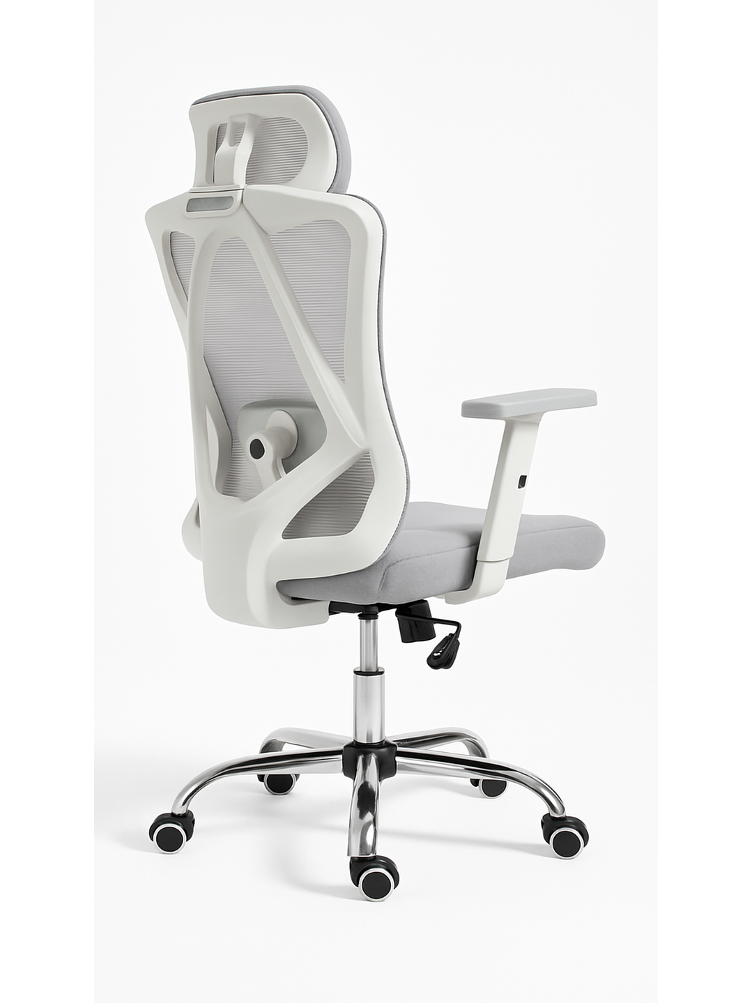 Silla de Escritorio - Oficina - Gamer Houston Gris 3