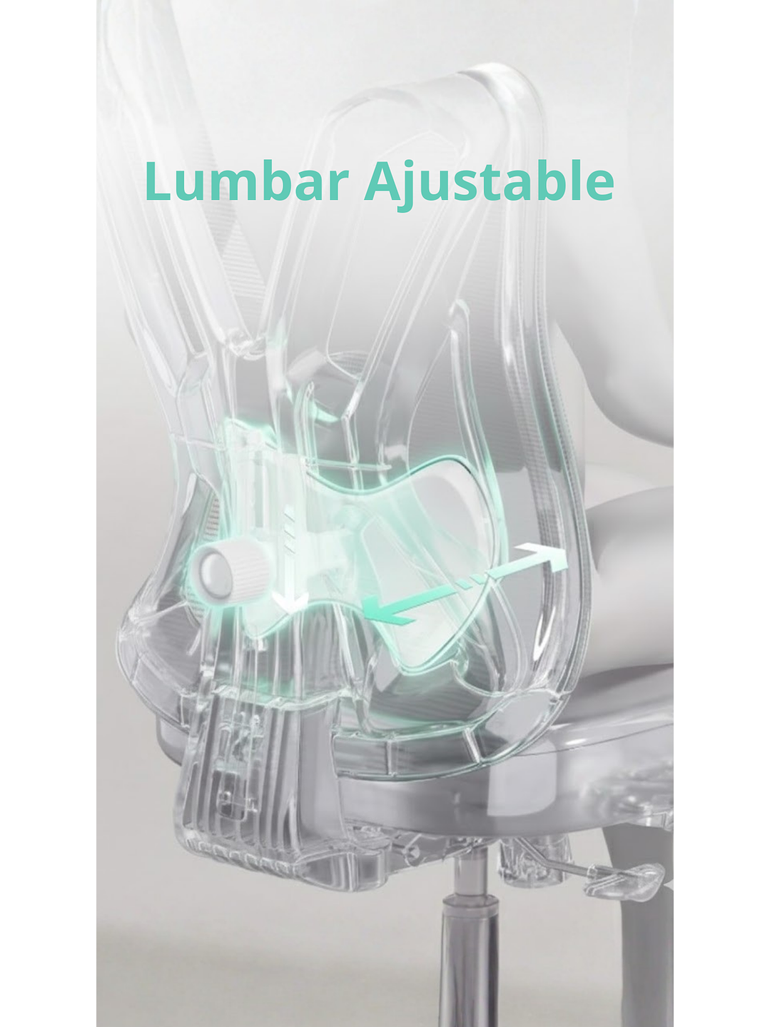 Silla de Escritorio - Oficina - Gamer Houston Gris 8