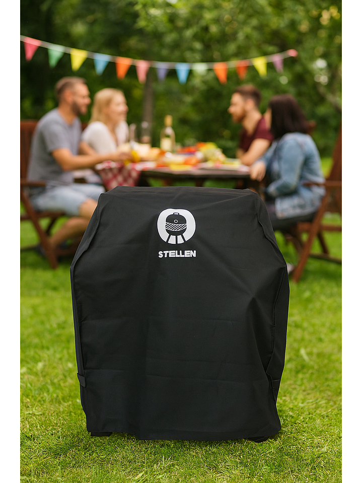 Cubre Parrilla Impermeable Funda Para Parrilla Roble 3