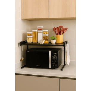 Estante Repisa De Cocina Microondas Extensible
