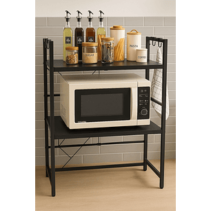 Organizador Estante Repisa De Cocina Microondas Extensible
