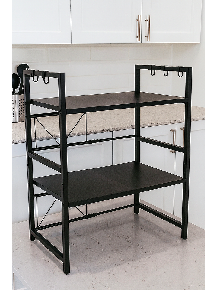 Organizador Estante Repisa De Cocina Microondas Extensible 3