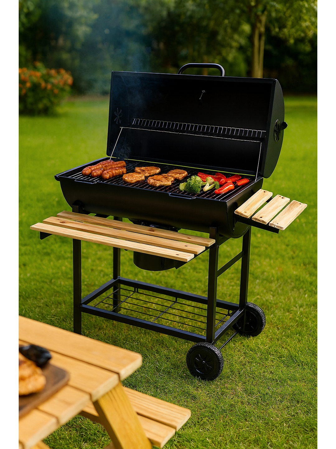 Parrilla A Carbon Modelo Quebracho 2