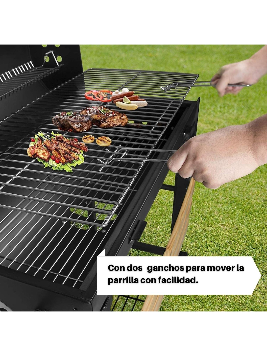 Parrilla A Carbon Modelo Quebracho 6